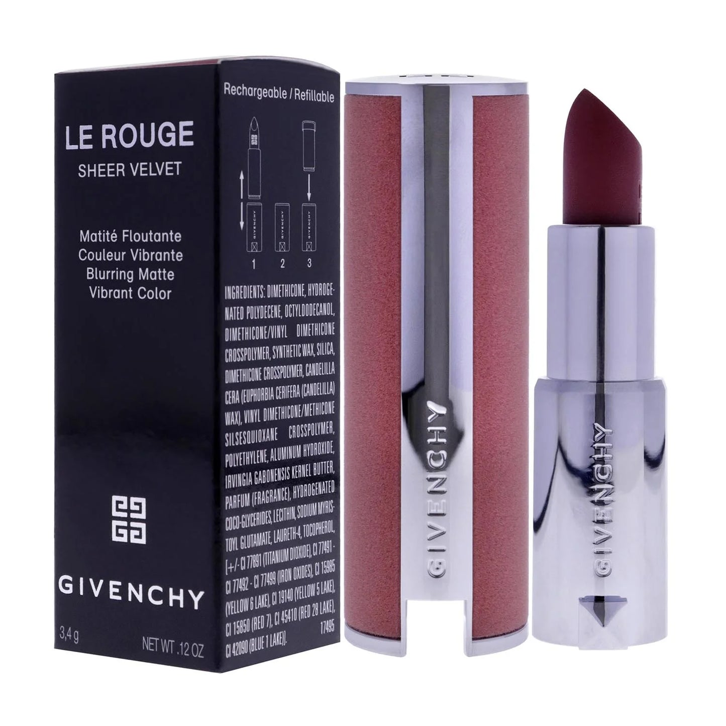 Givenchy Le Rouge Sheer Velvet N 16 Nude Boise