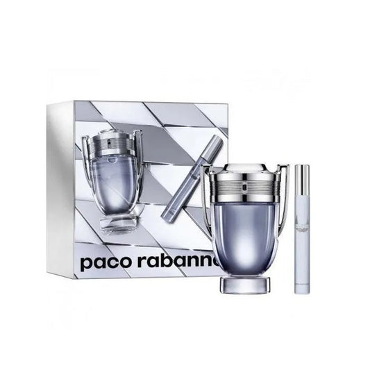 Paco Rabanne Invictus Eau De Toilette Spray 100ml Set 2 Parti