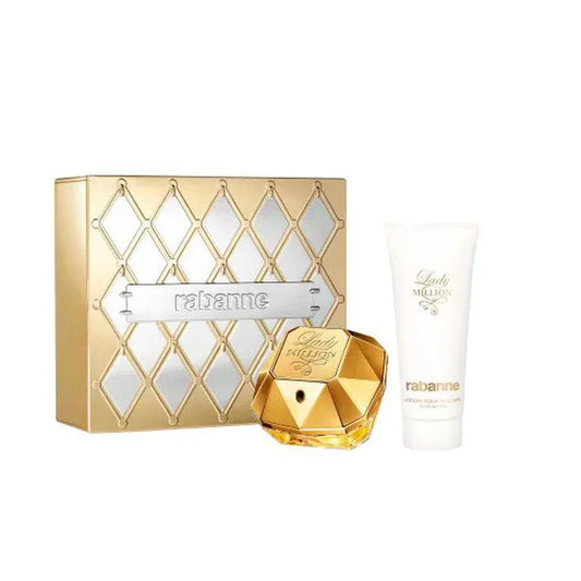Paco Rabanne Lady Million Eau De Parfum 80ml Sensual Locin Corporal 100ml Eau De Parfum 5ml