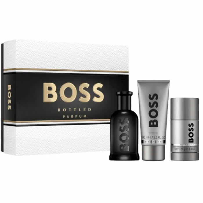 Boss Boss Bottled Eau De Parfum Spray 100ml Set 3 Parti