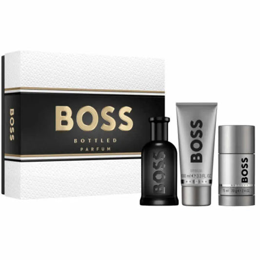 Boss Boss Bottled Eau De Parfum Spray 100ml Set 3 Parti