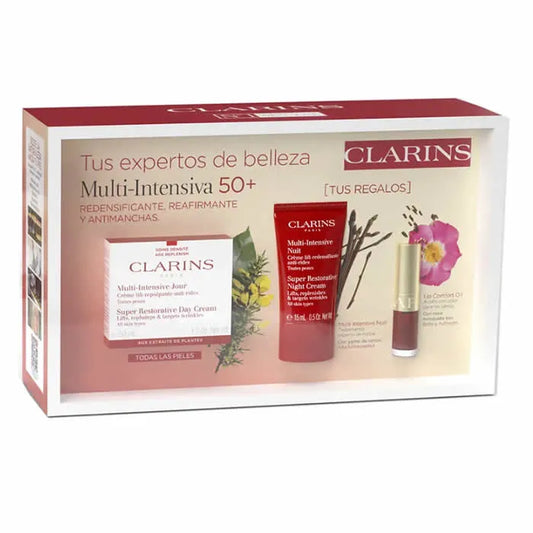 Clarins Super Restorative Day Cream Spf15 All Skin Types 50ml sET 3 Parti
