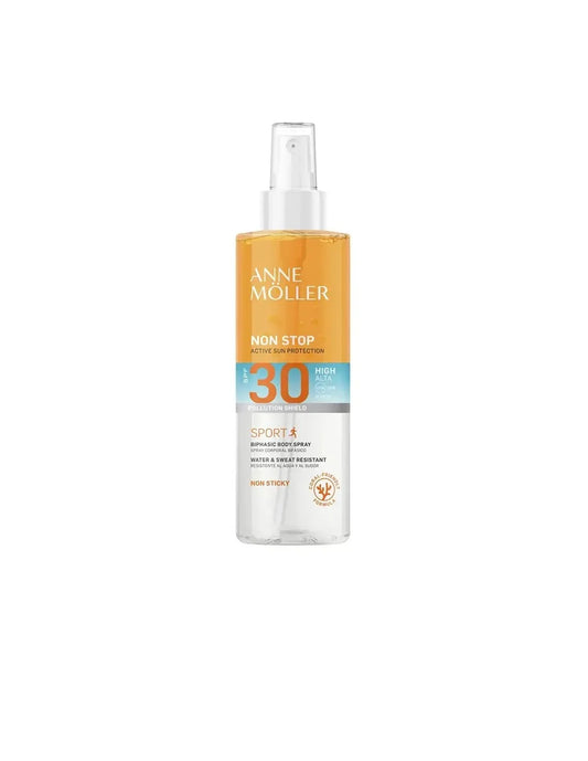 Anne Moller Anne Moller Non Stop Sport Biphasic Body Spray Spf30 150ml@