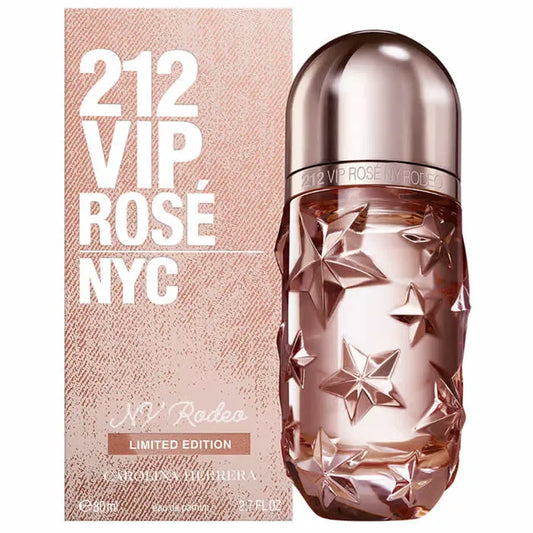 Carolina Herrera 212 Vip Rose Ny Rodeo Eau De Parfum Spray 100ml Limited Edition